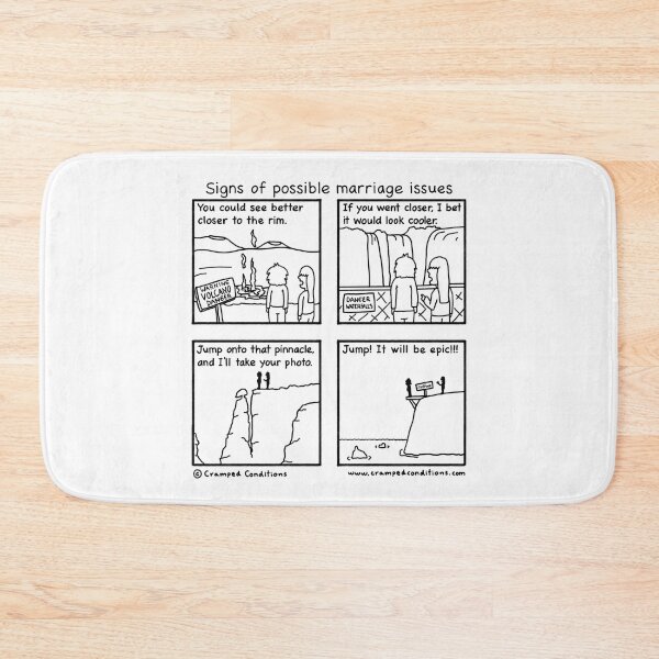 Item preview, Signs of possible marriage issues designed and sold by Cramped Conditions.