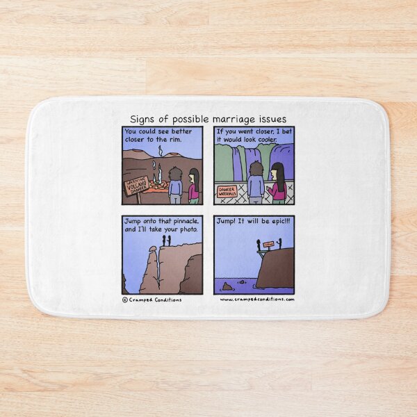Item preview, Signs of possible marriage issues designed and sold by Cramped Conditions.
