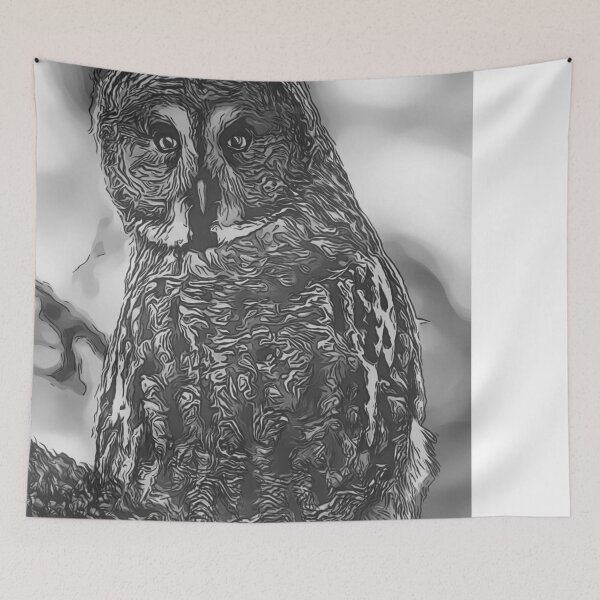 Item preview, Great Grey Owl-02 designed and sold by Manar-hamad.