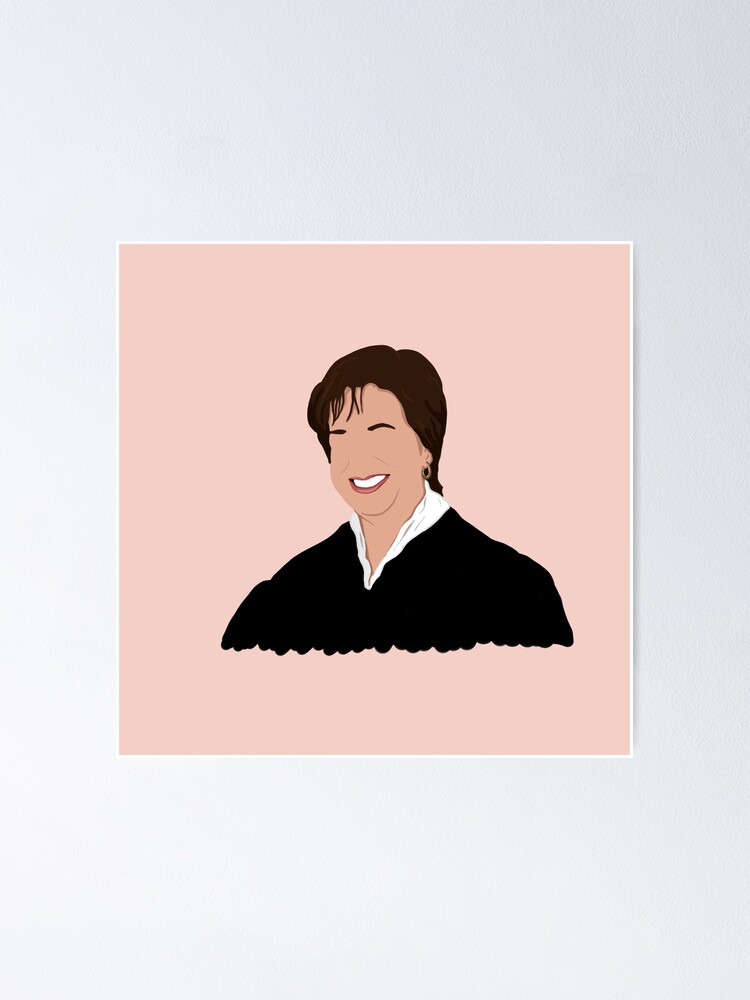 “Justice Elena Kagan” Poster for Sale by ribbly | Redbubble