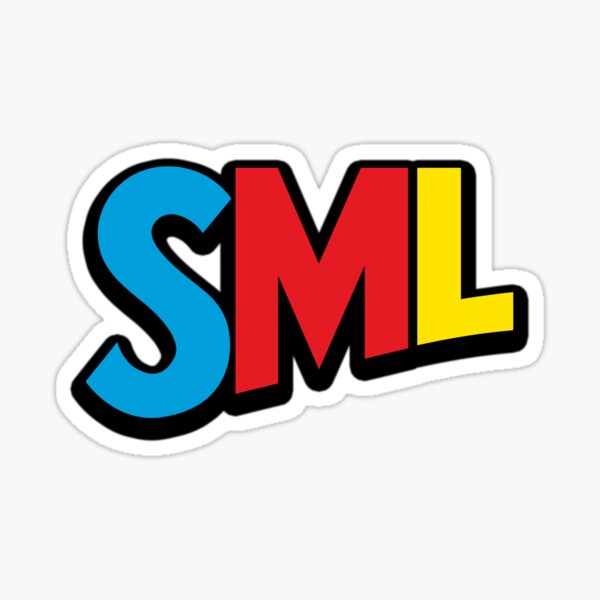 "Sml Jeffy Merch SML Logo" Sticker for Sale by Redbubble