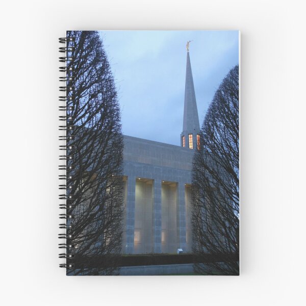 Item preview, Early Morning at The Preston Temple designed and sold by MidnightMelody.
