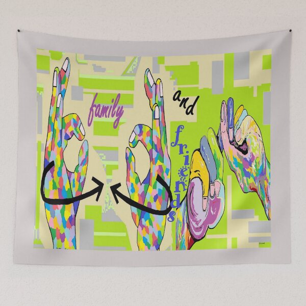 Item preview, ASL Family and Friends designed and sold by EloiseArt.