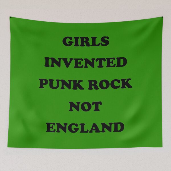 Item preview, Girls Invented Punk Rock Not England  designed and sold by fishbiscuit.