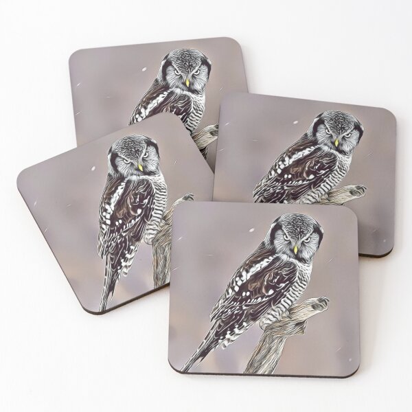 Item preview, Hawk Owl designed and sold by Manar-hamad.