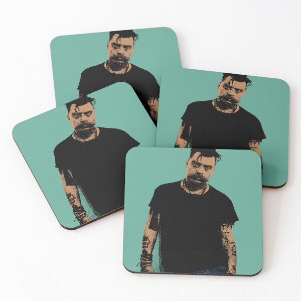 Item preview, Zapata Rockstar - Emiliano Zapata - Turquoise designed and sold by boltjesdesign.