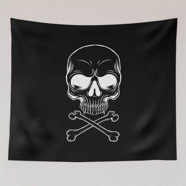 Item preview, Skull & Bone | Gothic | Witchy | Norse | Pagan | Masonic    designed and sold by Ravenvine.
