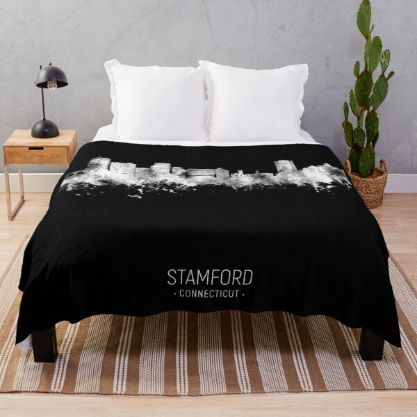 Item preview, Stamford Connecticut Skyline designed and sold by ArtPrints.