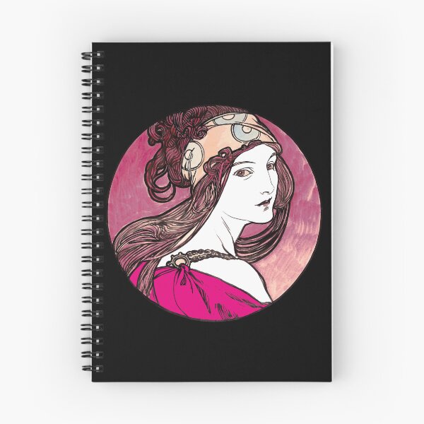 Artikelvorschau, Rosa Jugendstil-Buntglasfenster von Alphonse Maria Mucha, Alfons Mucha, Mucha Alphonse Art, entworfen und verkauft von Tamas Das.