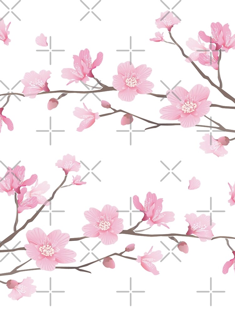 Flor de cerezo - fondo transparente de designenrich