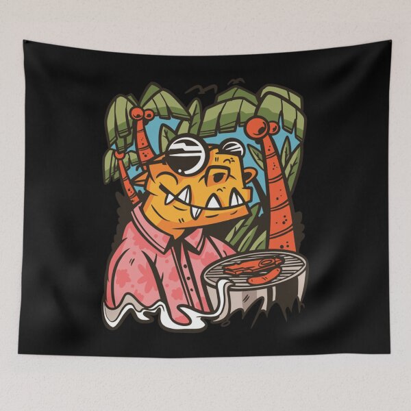 Item preview, T-Rex Barbecue BBQ Grilling Classic  designed and sold by heupelipocko.