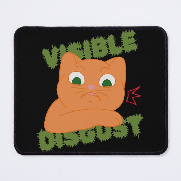 Item preview, Visible Disgust Cat Orange designed and sold by ChiweenieHobbit.