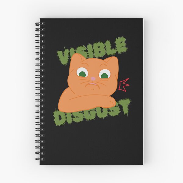Item preview, Visible Disgust Cat Orange designed and sold by ChiweenieHobbit.