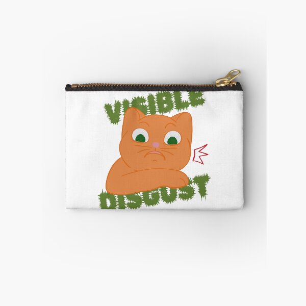 Item preview, Visible Disgust Cat Orange designed and sold by ChiweenieHobbit.
