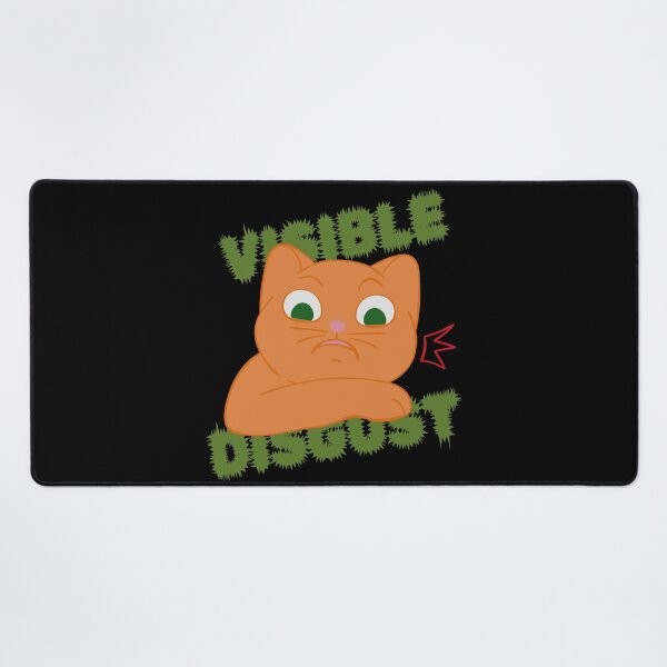 Item preview, Visible Disgust Cat Orange designed and sold by ChiweenieHobbit.