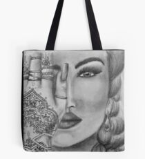 Eye Of The Beholder Portrait Tote Bag