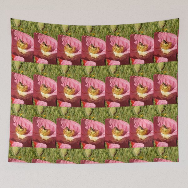 Item preview, Visitor on the pink poppy designed and sold by mthyselius.