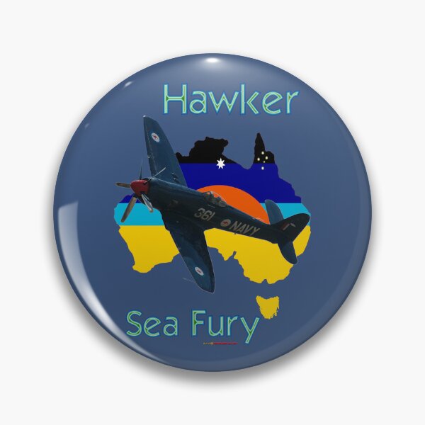 Artikelvorschau, Australien Kartendesign - Hawker Sea Fury, Australien 2011 entworfen und verkauft von muz2142.