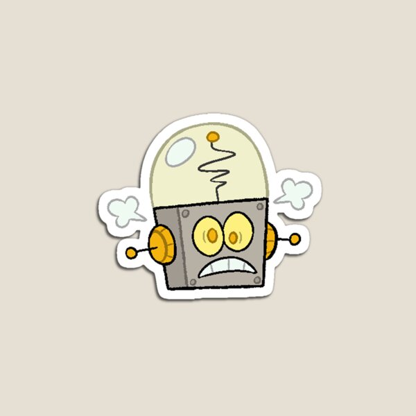 Robotboy Sticker Magnet for Sale by Amane27