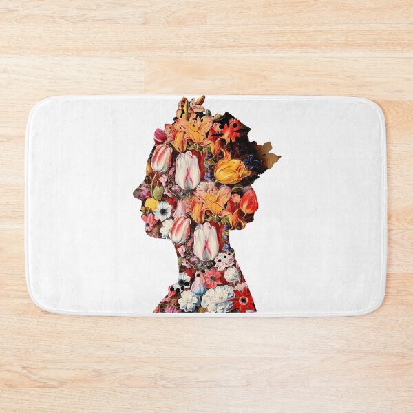 Item preview, Queen, Jubilee, Flowers Collage Portrait Royal Abstract Art Queen,Qeen art designed and sold by Glenclo1.