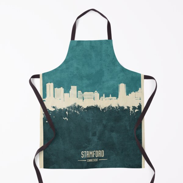 Item preview, Stamford Connecticut Skyline designed and sold by ArtPrints.