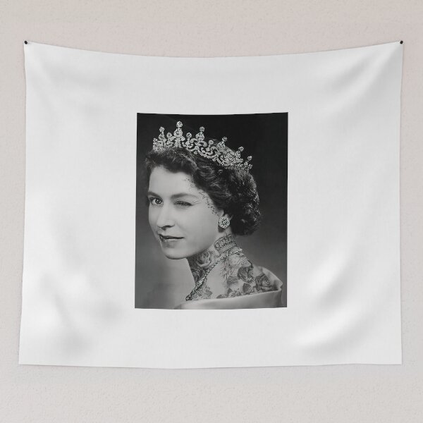 Item preview, Queen, Jubilee, Home Decor  Wall Art Print  Limited Edition Jubilee Tattoo Art The Crown,Qeen art designed and sold by Glenclo1.