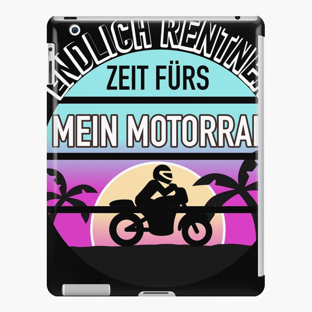 "Endlich Rentner, Zeit fürs mein motorrad Retro Rente Biker Ruhestand