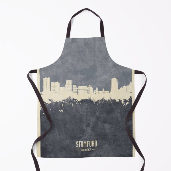 Item preview, Stamford Connecticut Skyline designed and sold by ArtPrints.