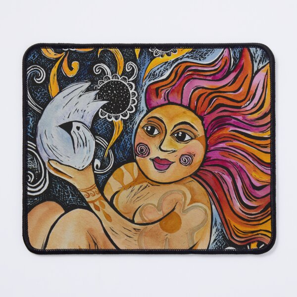 Item preview, Tattooed with Wild Purple Hair designed and sold by Debby Haskard-Strauss.