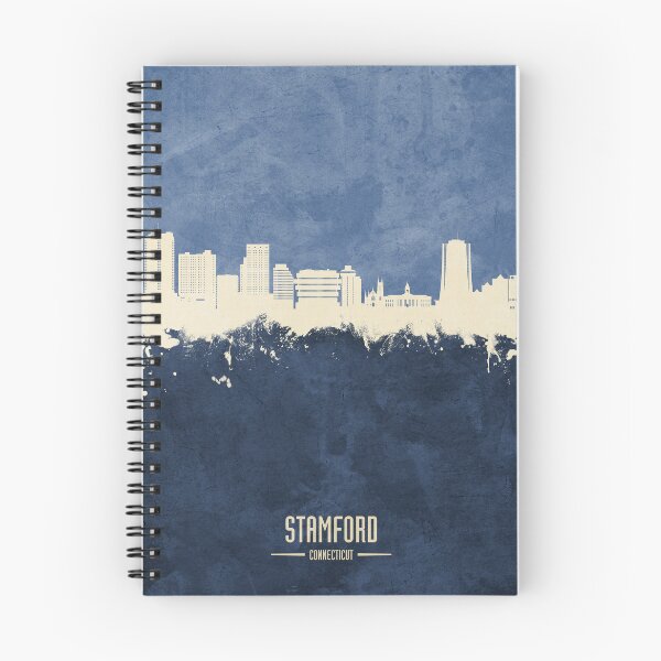Item preview, Stamford Connecticut Skyline designed and sold by ArtPrints.