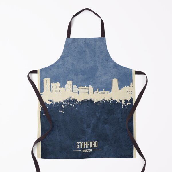 Item preview, Stamford Connecticut Skyline designed and sold by ArtPrints.