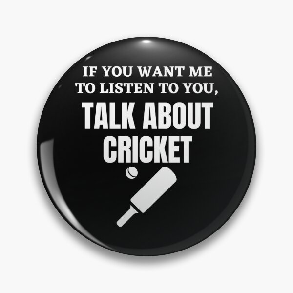Item preview, Dhoni Talk About Cricket Quote Sticker designed and sold by janlzmaude.
