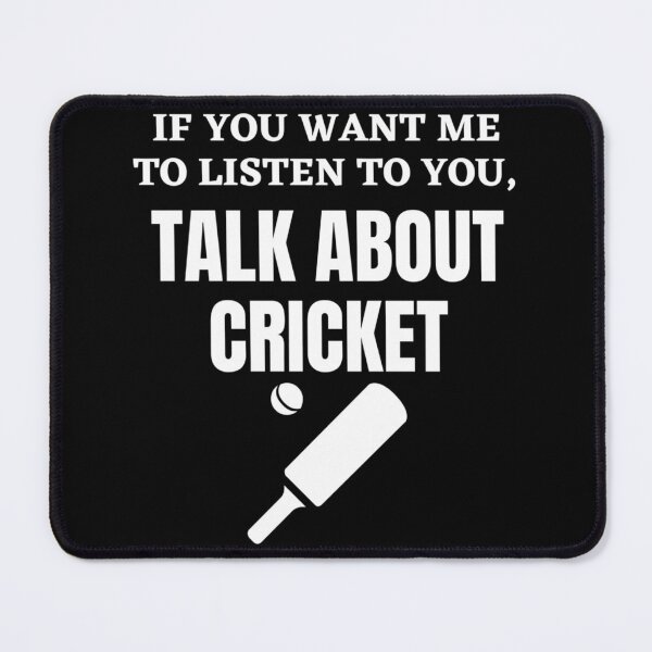 Item preview, Dhoni Talk About Cricket Quote Sticker designed and sold by janlzmaude.