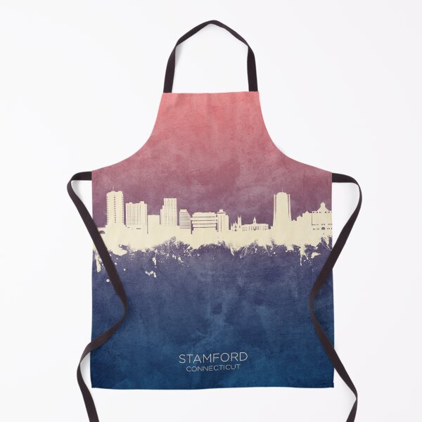 Item preview, Stamford Connecticut Skyline designed and sold by ArtPrints.