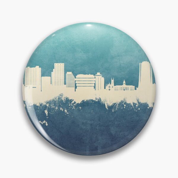 Item preview, Stamford Connecticut Skyline designed and sold by ArtPrints.