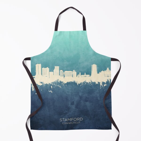 Item preview, Stamford Connecticut Skyline designed and sold by ArtPrints.