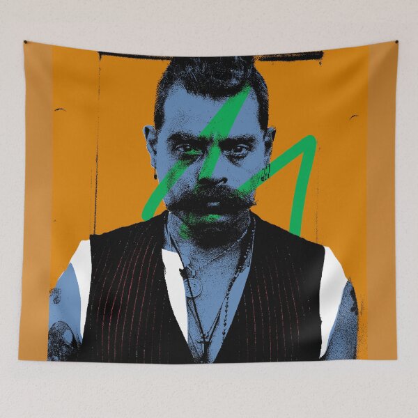 Item preview, Emiliano Zapata as Jonny Depp designed and sold by boltjesdesign.