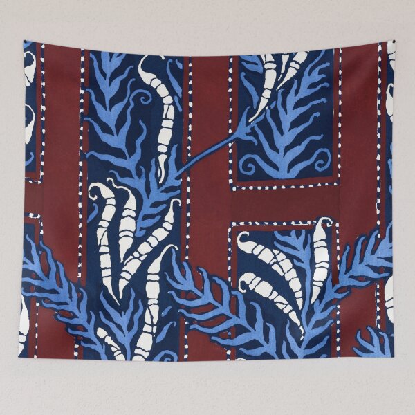 Item preview, Elegante estampado de plantilla Art Nouveau Patrón de flores de E.A. Seguy 30 designed and sold by The Happy Plot.