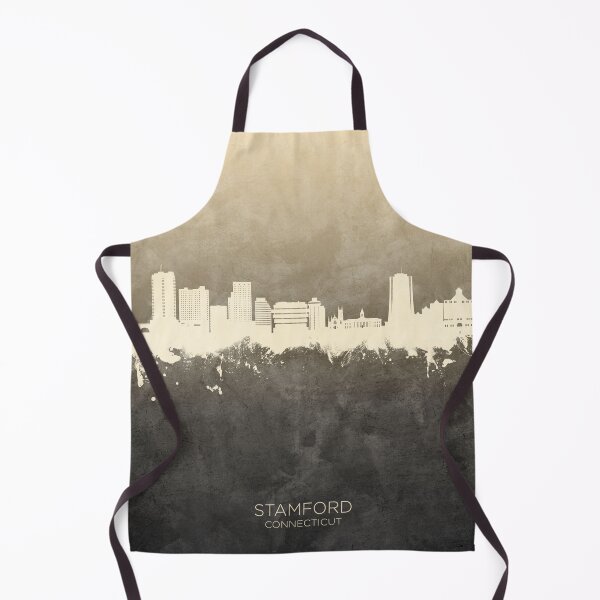Item preview, Stamford Connecticut Skyline designed and sold by ArtPrints.