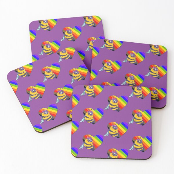 Item preview, Bee Proud Gay Pride and Ally Sticker designed and sold by Miciareter.