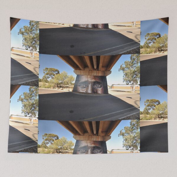Item preview, Man Under The Bridge, Port Augusta 2019 designed and sold by muz2142.