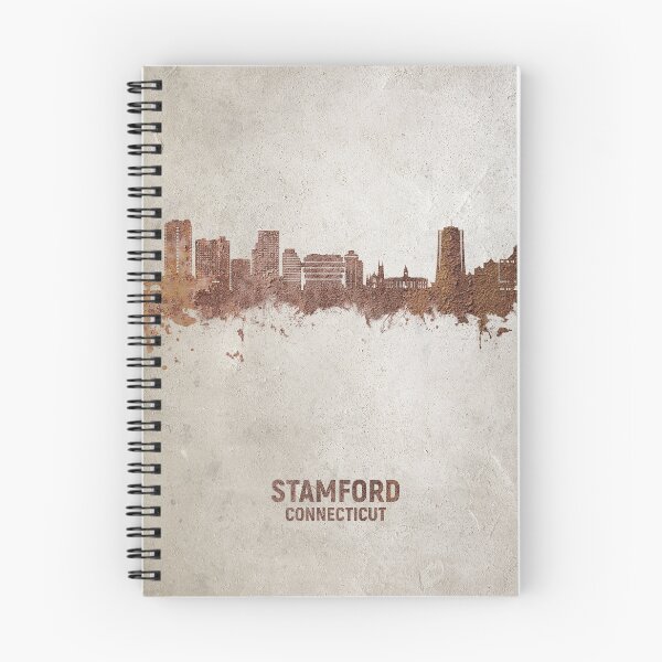 Item preview, Stamford Connecticut Skyline designed and sold by ArtPrints.