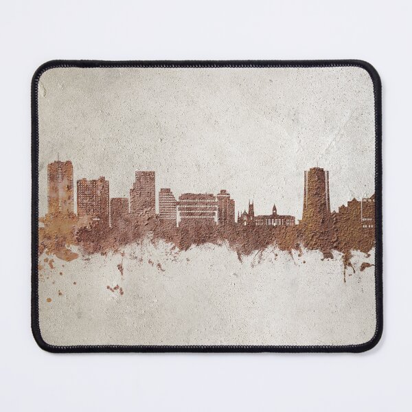 Item preview, Stamford Connecticut Skyline designed and sold by ArtPrints.