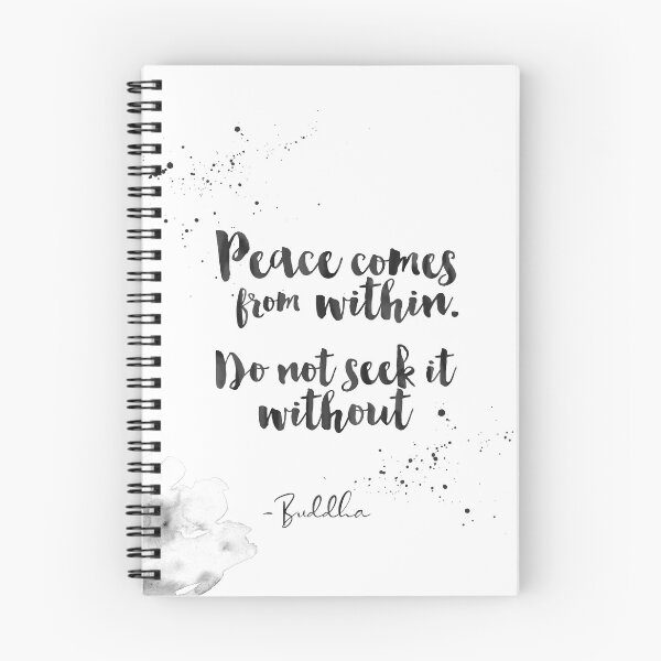 Item preview, Peace Comes From Within - Do Not Seek It Without - Quotes From Buddha About Peace designed and sold by Buddhaport.