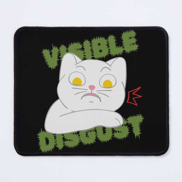 Item preview, Visible Disgust Cat White designed and sold by ChiweenieHobbit.