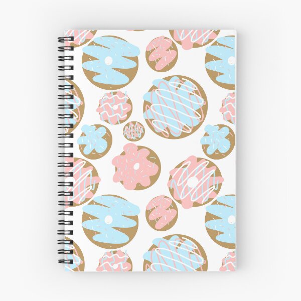 Item preview, Pink and Blue Donuts designed and sold by MakerOfPaper.