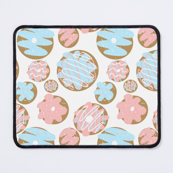 Aperçu de l'œuvre Donuts roses et bleus créée et vendue par MakerOfPaper.