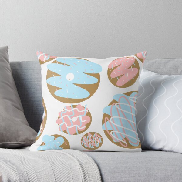 Aperçu de l'œuvre Donuts roses et bleus créée et vendue par MakerOfPaper.