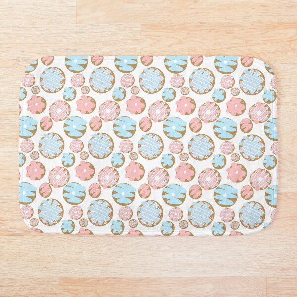 Aperçu de l'œuvre Donuts roses et bleus créée et vendue par MakerOfPaper.