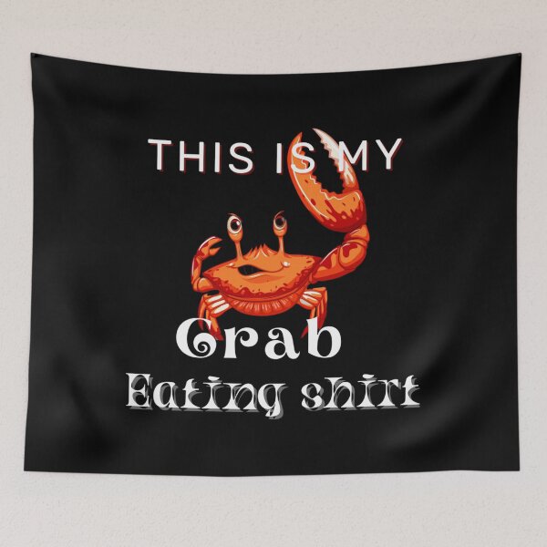 Item preview, This is my crab eating  with a crab image Essential  designed and sold by heupelipocko.